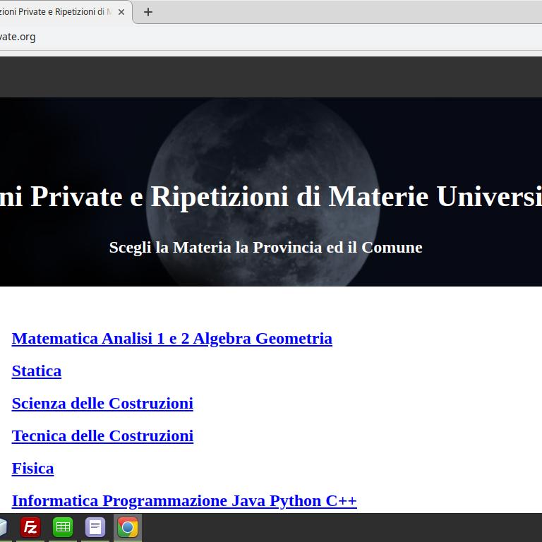 Lezioni Private e Ripetizioni